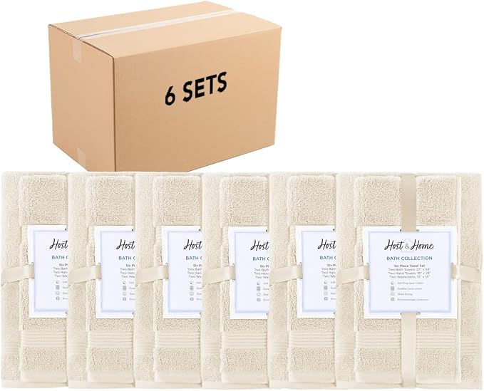 Arkwright Bath Towels Set of 6 by Arkwright