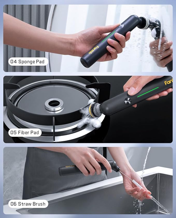Fanttik G9 Nano Cordless Spin Scrubber - Image 6