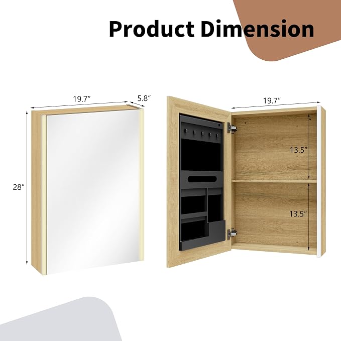 Lighted Bathroom Medicine Cabinet - Image 2
