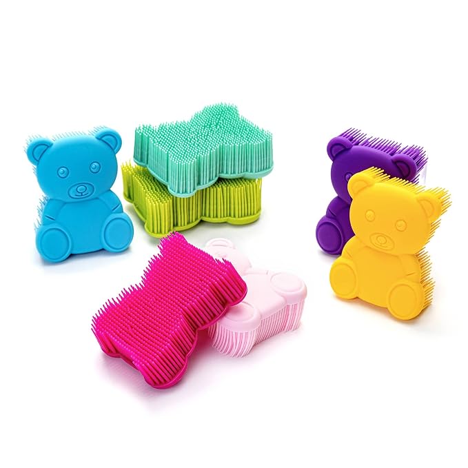 Premium Sensory Brush for Kids or Autism, Soft Silicone Body Scrubber, 2 in 1 - Image 7