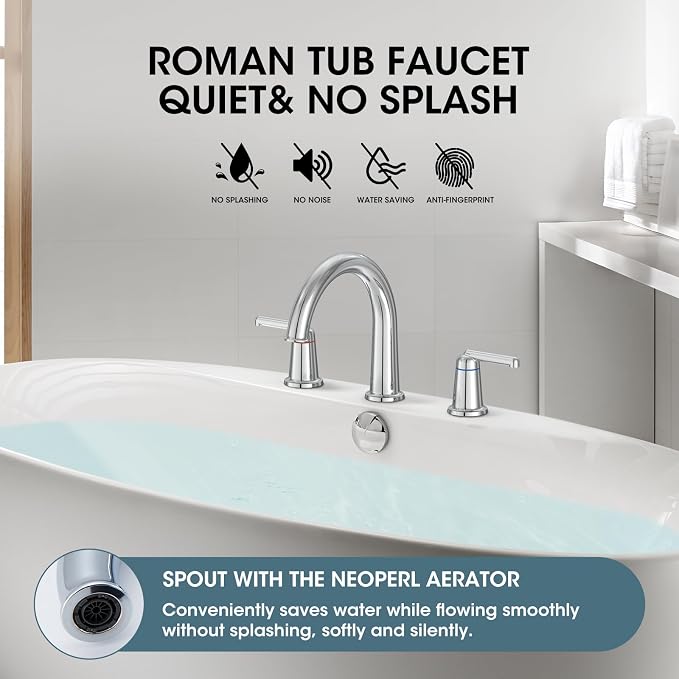 High Flow Roman Tub Faucet - Image 3