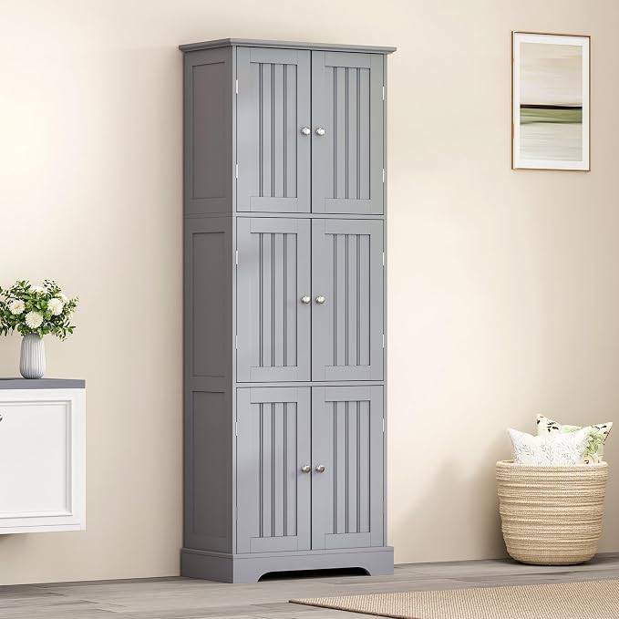 ChooChoo Tall Bathroom Storage Cabinet - Image 2