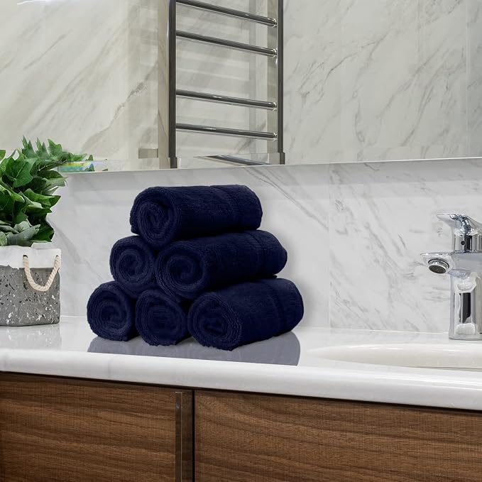 Monogrammed Hand Towel, Personalized Initial Gift, Extra Absorbent 100% Turkish - Image 5