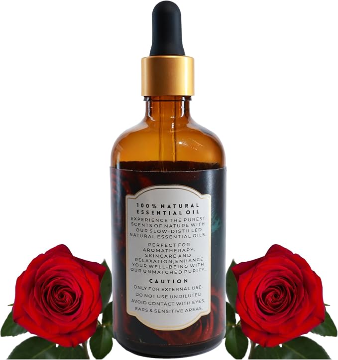 Luxurious Rose Essential Oil by Enhanced Essentials| Slow Distilled & Exotic| - Image 9