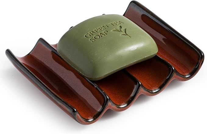 Bathroom Soap Dish for Shower, Bar Soap Holder by Cormomu