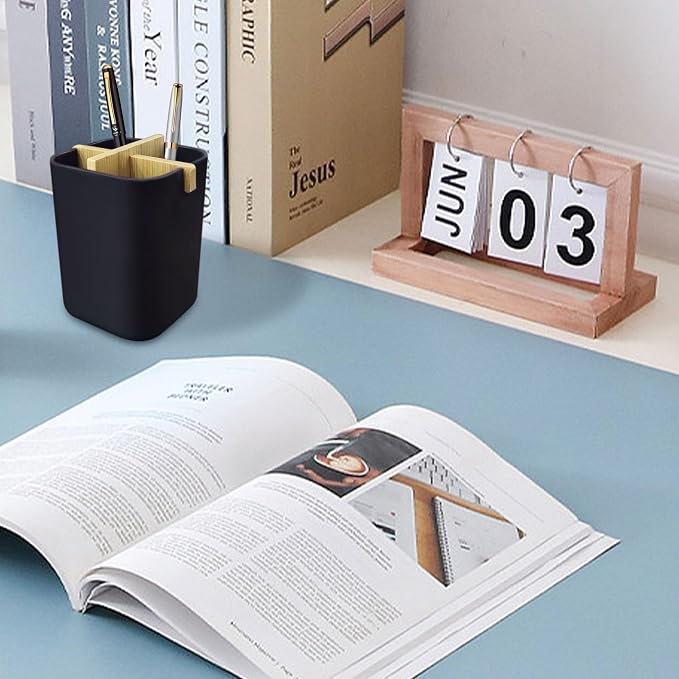 Aoheuo Bamboo-Toothbrush Holders-Multifunctional-Electric Toothbrush-Storage - Image 5