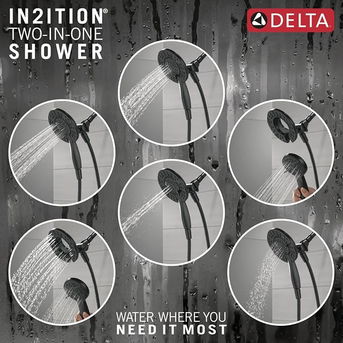 Delta Faucet Albion 14 Series Single-Handle Tub and Shower Faucet Set, Matte - Image 6