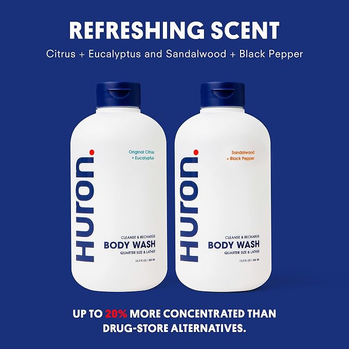 Huron Men’s Moisturizing Body Wash - Image 5