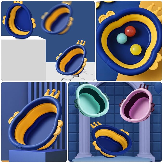 Portable Cartoon Washbasin for Lightweight Foldable PP Basin - Image 8