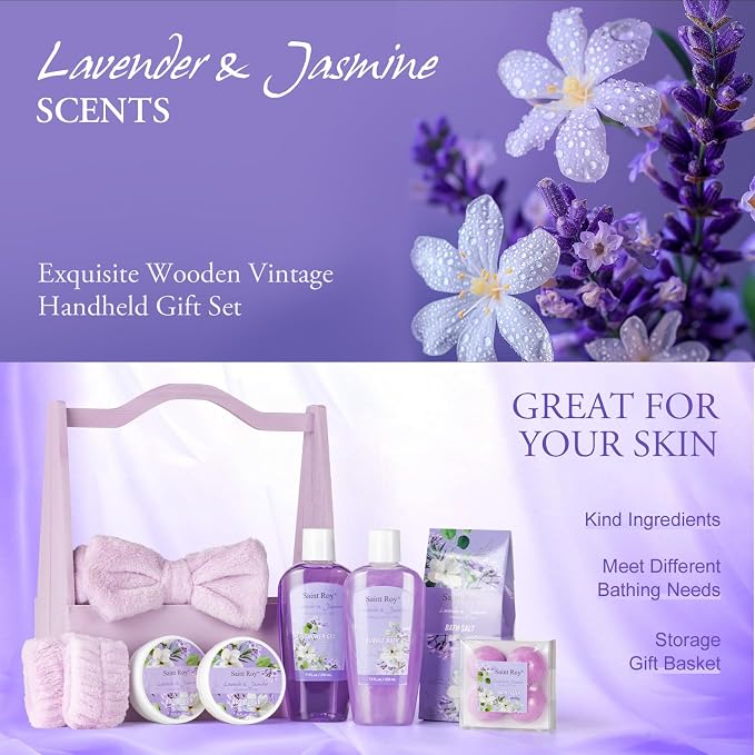 Bath and Body Gift Basket Set for Women - Image 6