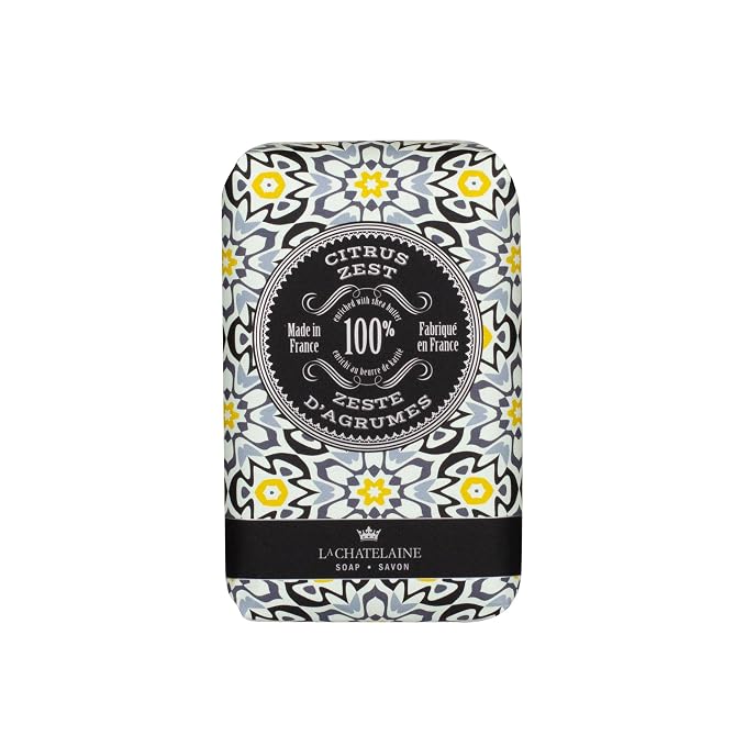 La Chatelaine Shea Butter Bar Soap| Natural and Organic |Triple Milled | Made by LaChatelaine