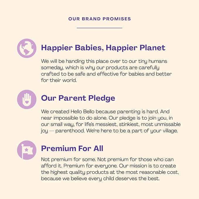 Hello Bello Bubble Bath, Sleep Sweet, 10 fl oz | Nighttime Formula | - Image 6