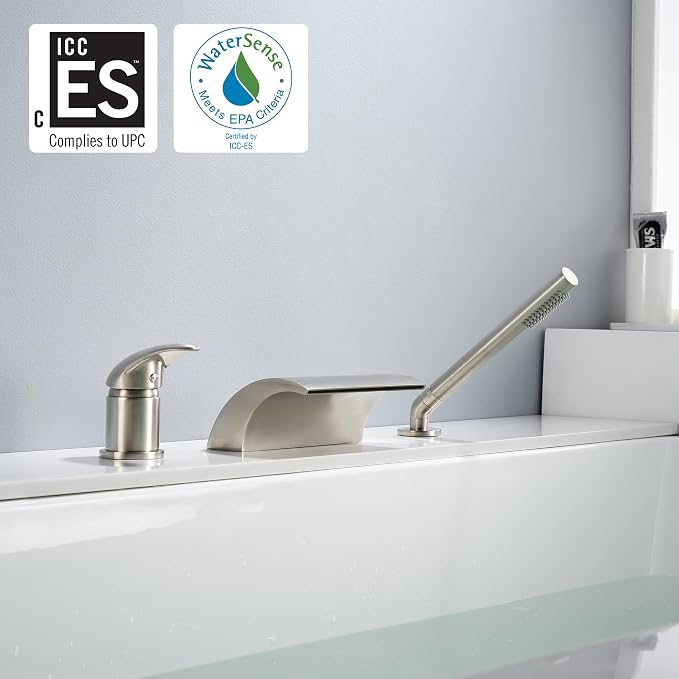 sumerain Waterfall Roman Tub Faucet - Image 2