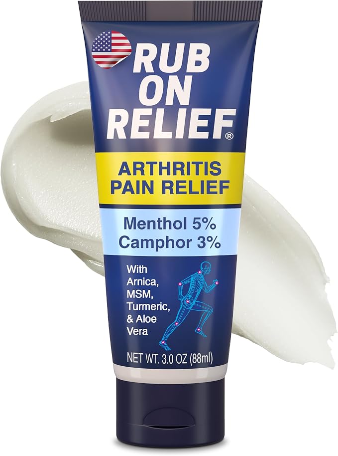 RUB ON RELIEF Topical Pain Relief Cream by Heal-n-Soothe%C2%AE
