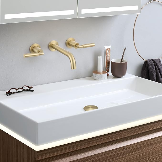 RBROHANT Gold Wall Mount Faucet - Image 8