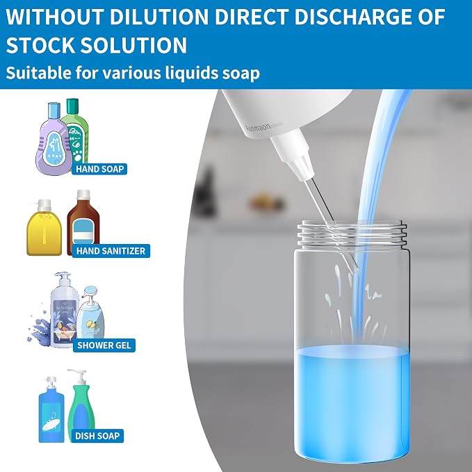 Automatic Soap Dispenser Touchless, Simple Physical Adjustment, Low Battery - Image 3