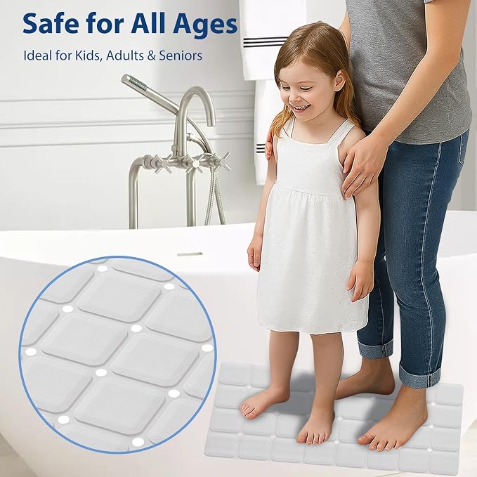 Silicone Bath Mat with Suction Cups – Non-Slip Foldable Bathtub & Shower Mat - Image 5