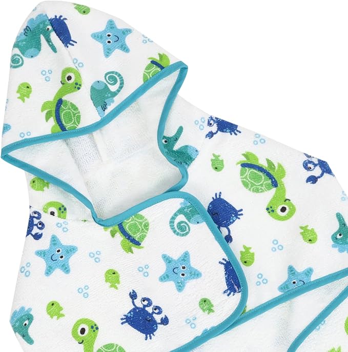HDE Dog Bathrobe Super Absorbent Quick Drying Puppy Towel Wrap Coat Adjustable - Image 6