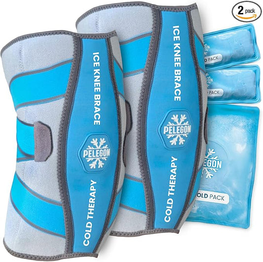 Knee Ice Pack Wrap by PELEGON