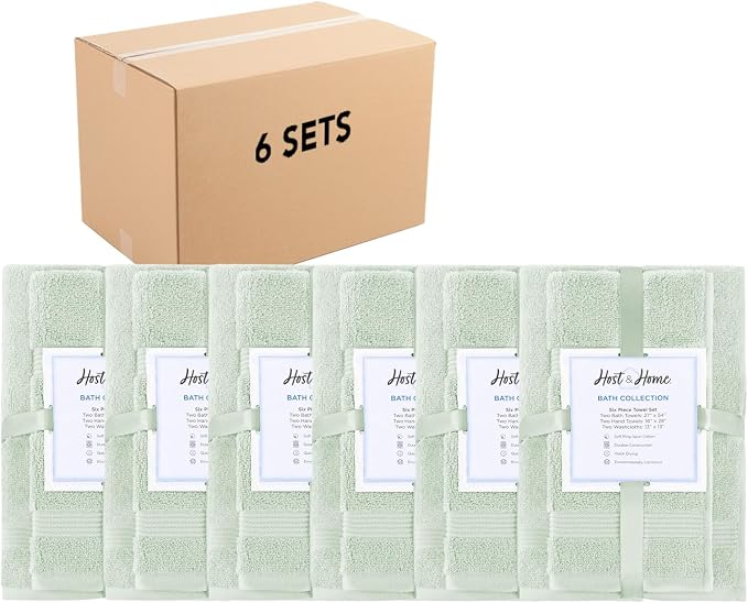 Arkwright Bath Towels Set of 6 by Arkwright