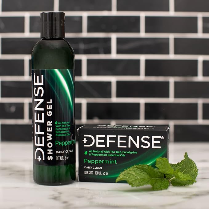 Defense Soap All Natural Peppermint Bar Soap - Image 6