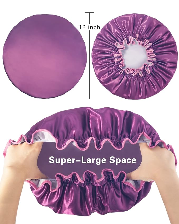 Aquior Shower Caps, Reusable Shower Cap - Image 3