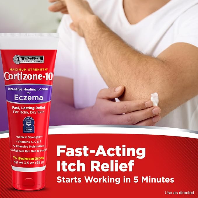 Cortizone-10 Maximum Strength Intensive Healing Itch Relief Lotion - Image 3