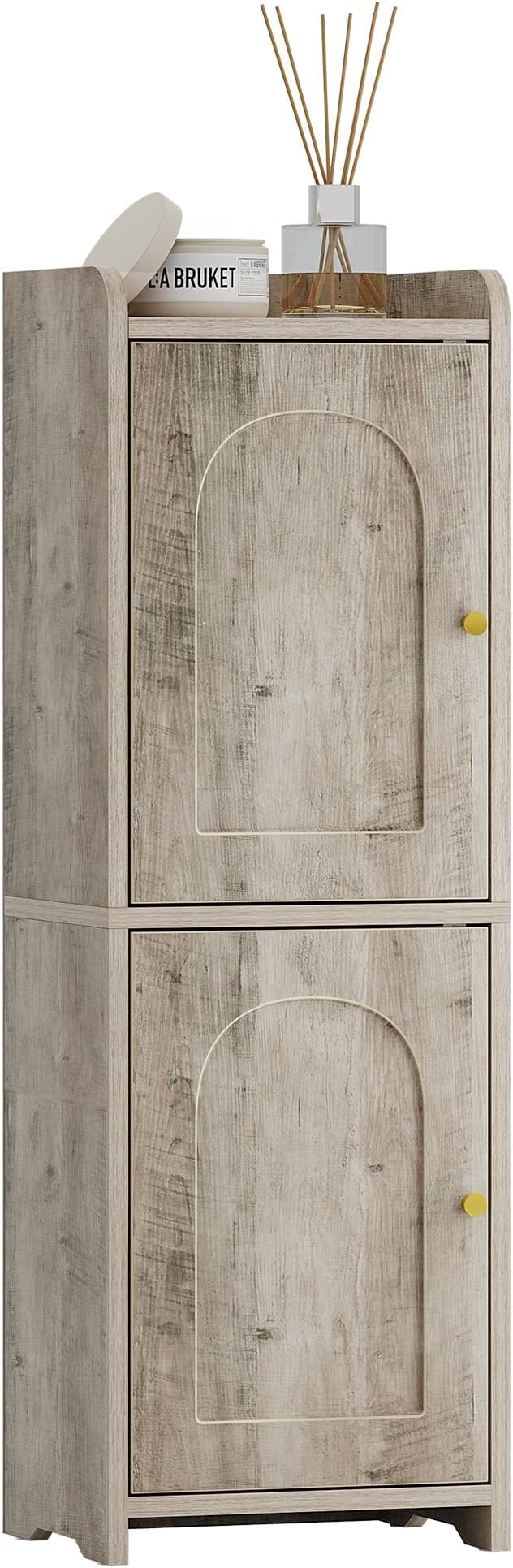 Bathroom Storage Cabinet, Corner Floor Cabinet - Image 8