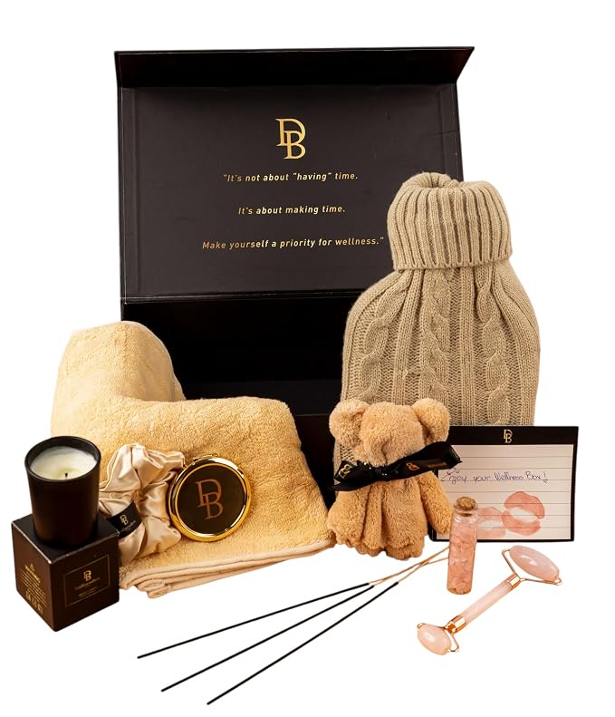 Wellness Box 12pc Self Care Spa Gift Basket - Image 2