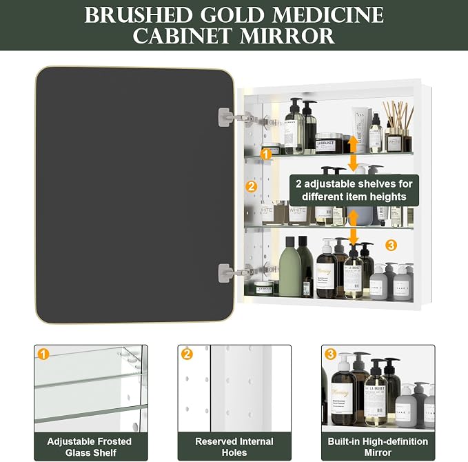 WallBeyond Bathroom Medicine Cabinet - Image 3