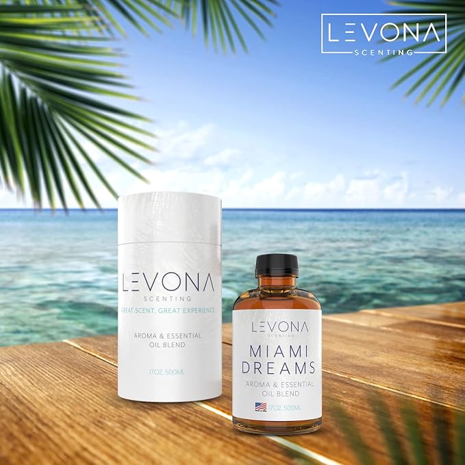 Levona Scent Essential Oils for Diffusers for Home: Miami Dreams Hotel & Home - Image 4