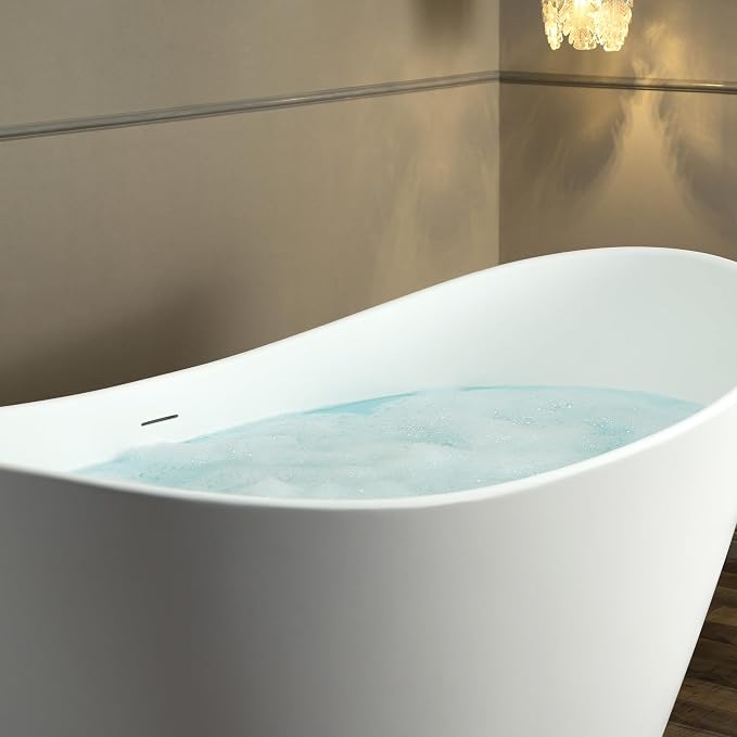 WOODBRIDGE 67 in. x 31.5 in. Stone Resin Luxury Contemporary Solid Surface - Image 15