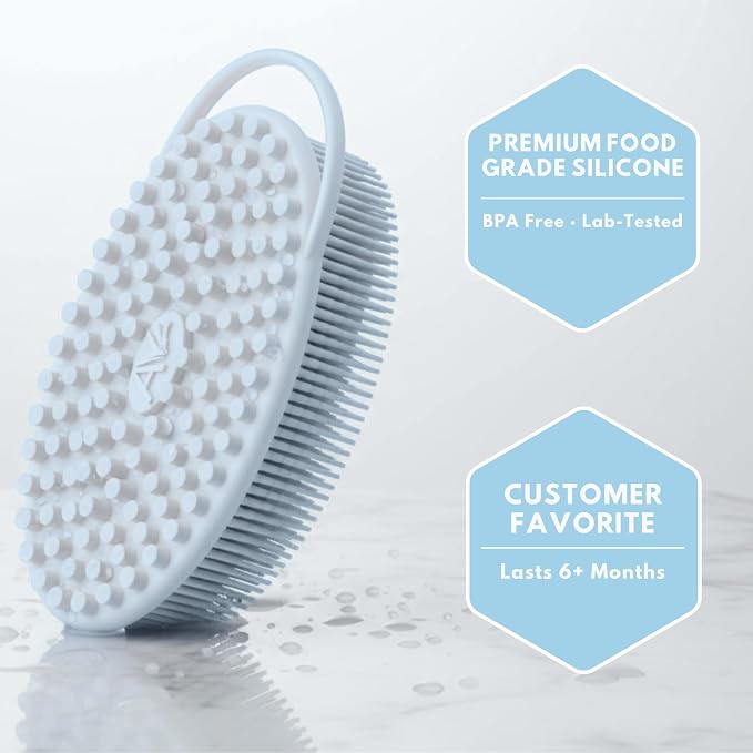 Silicone Body Scrubber for Shower - Image 5