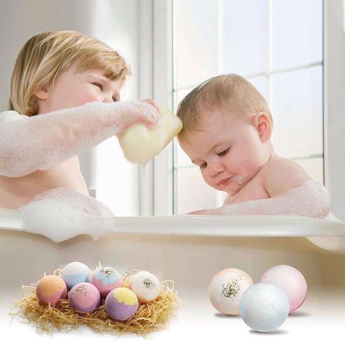 Hemp Oil Bath Bombs Gift Set Natural Refreshing Bubble Bath Kit - Image 8