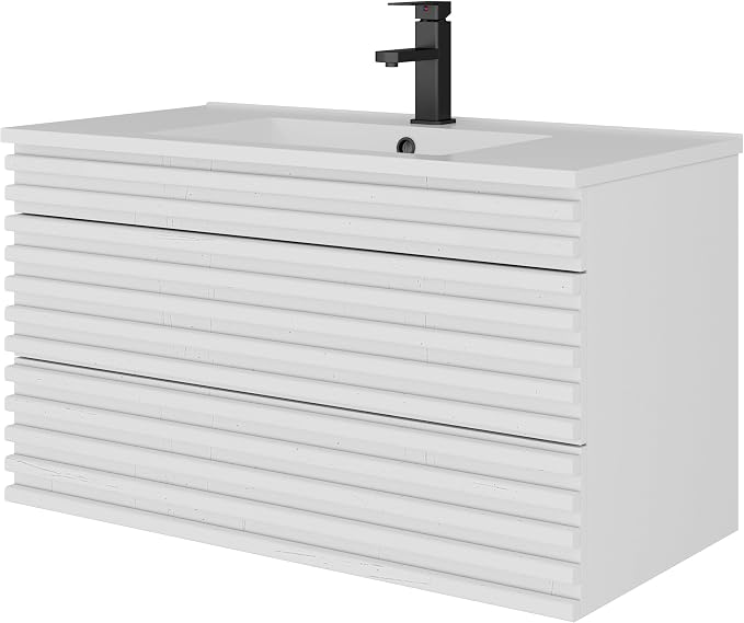 LUCKWIND 36" Floating Bathroom Vanity - Image 7