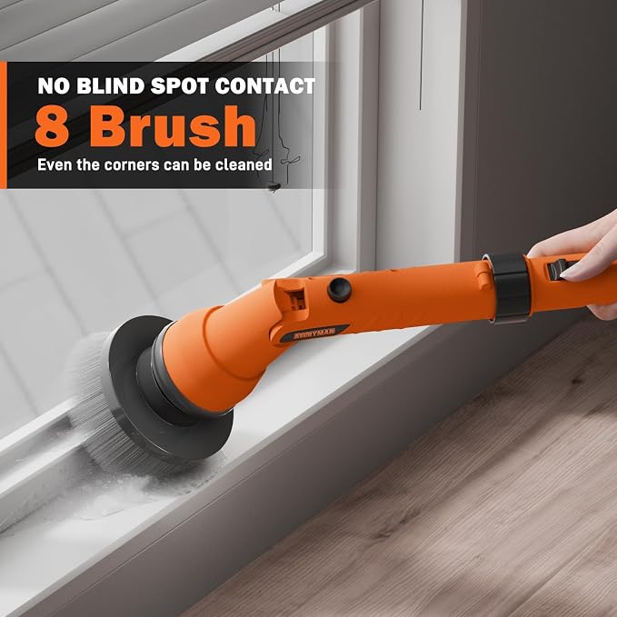 20V Electric Scrubber for Cleaning Floors, Walls - Image 5