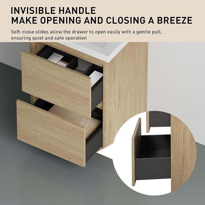 24" Freestanding Bathroom Vanity - Image 4