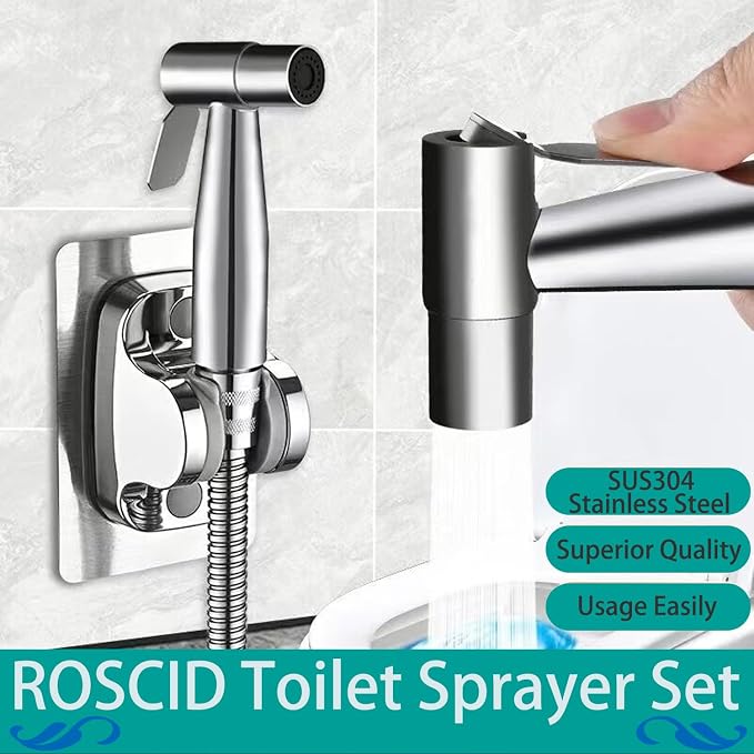 Handheld Bidet Sprayer Set, Toilet Bidet Attachment - Image 5