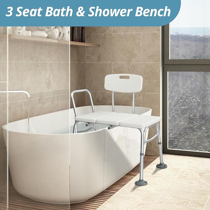 Winado Tub Transfer Bench for Bathtub - Image 8