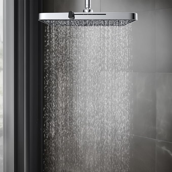 Hibbent 5 Spray Modes Shower Head, Large Rainfall Showerhead - Image 7