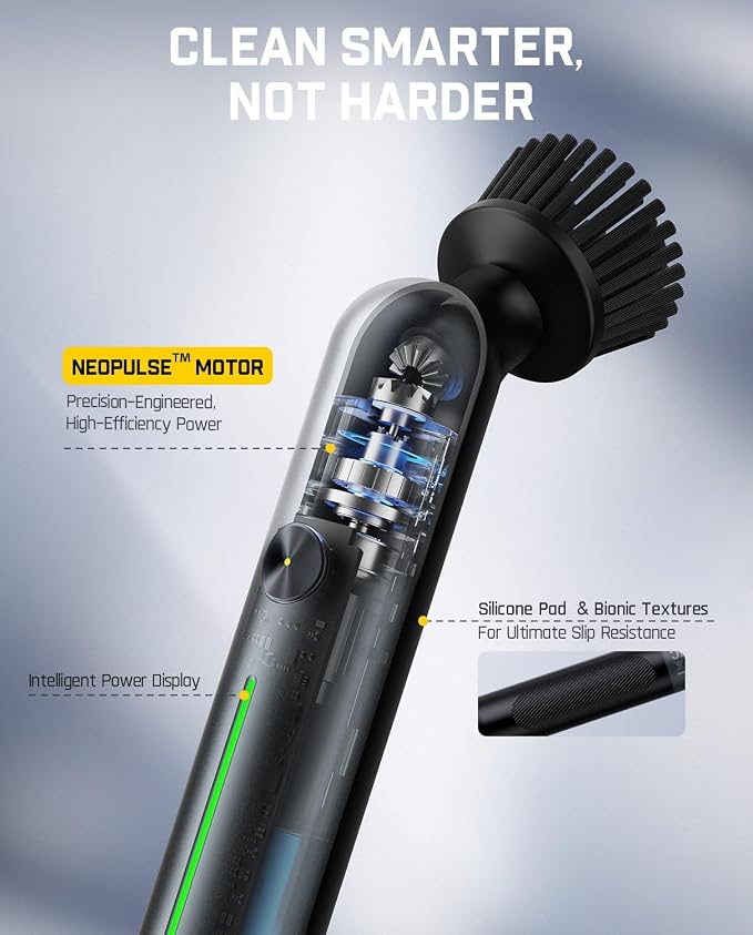 Fanttik G9 Nano Cordless Spin Scrubber - Image 8