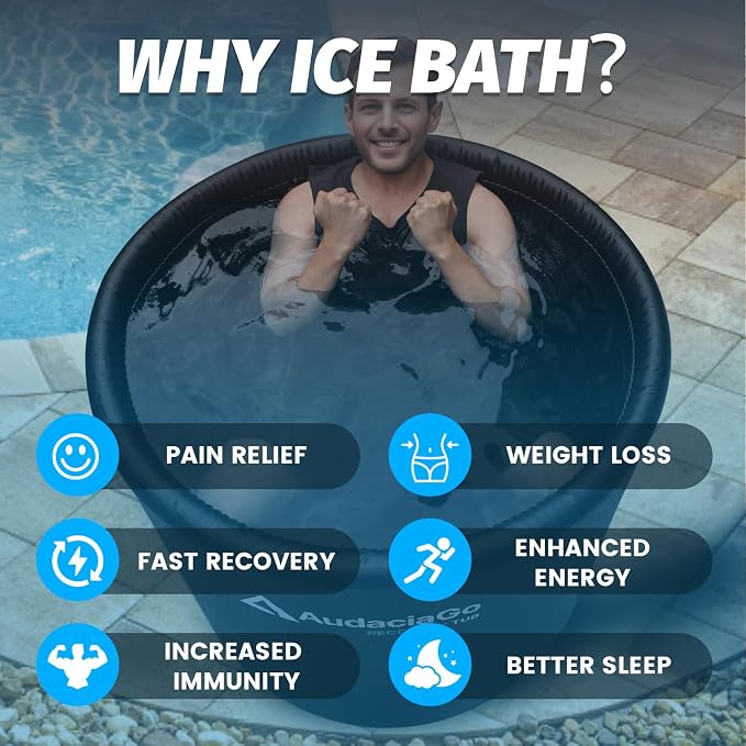 XXL Ice Bath Tub for Athletes, Compatible - Image 7