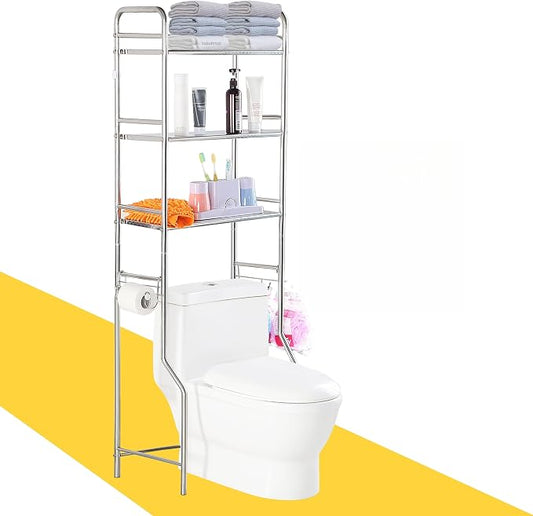 susunnus Over The Toilet Storage 3 Tier S, Bathroom Shelves Over Toilet by susunnus