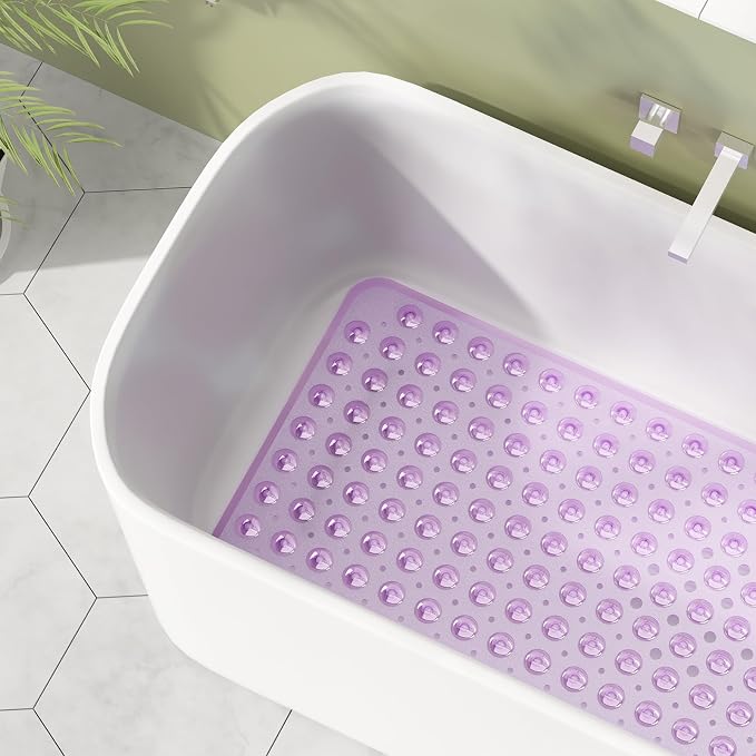 AmazerBath Shower Mat Non Slip 40 x 16 Inches, Shower Stall Mats - Image 2