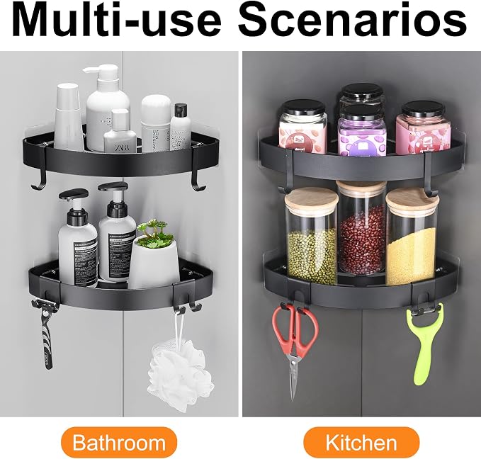 Adhesive Corner Shower Caddy - Image 5