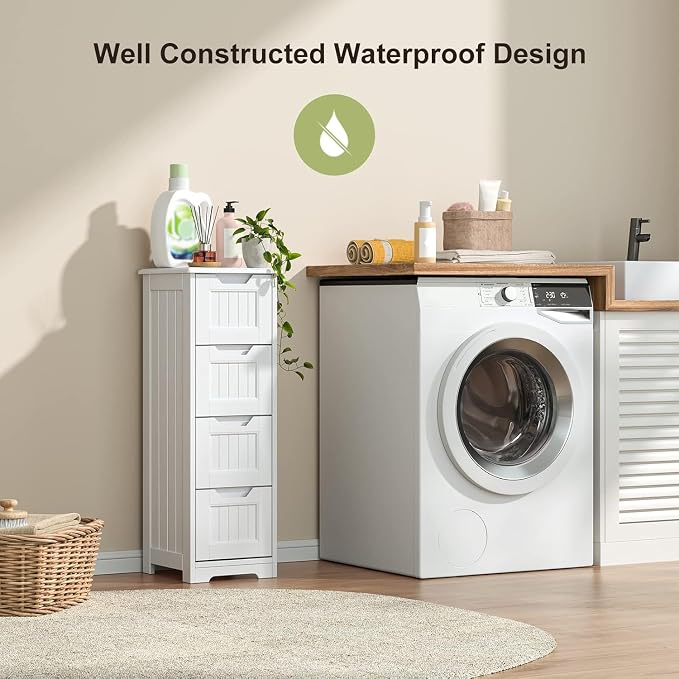 Gizoon 33'' Bathroom Storage Cabinet Freestanding - Image 4