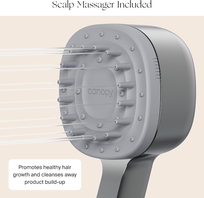 Canopy Handheld Filtered Shower Head & Scalp Massager - Image 2