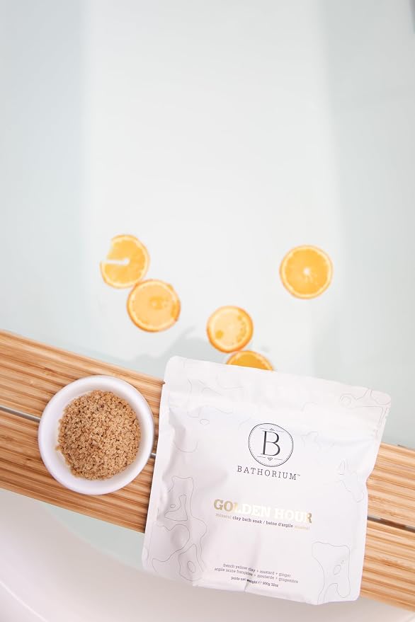 Bathorium Golden Hour Mud Mineral Soak, Detox Bath Soak - Image 6