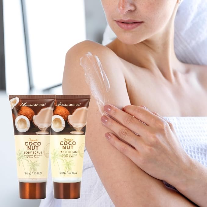 Spa Gift Basket for Women, Coconut Luxury Gift Set - Image 4