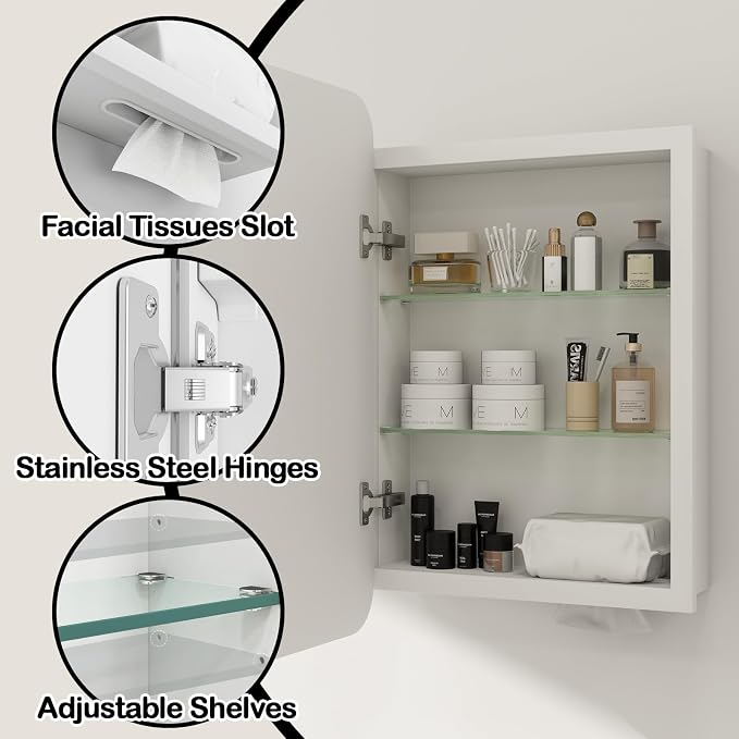 Rectangle Medicine Cabinet - Image 8